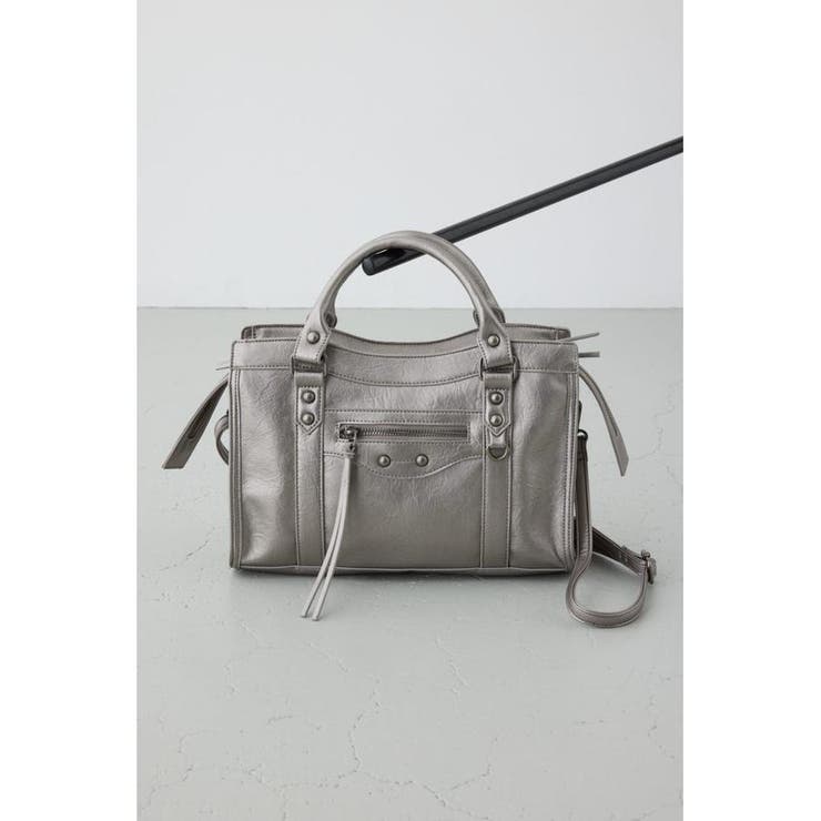 D/SLV3 | フェイクレザーハンドバッグ | AZUL BY MOUSSY