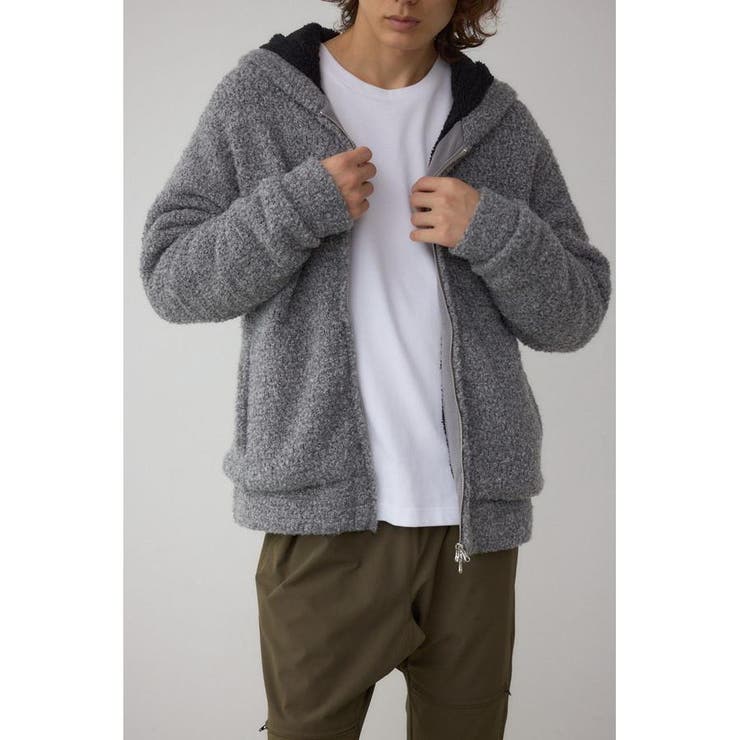柄GRY5 | ブークレージップパーカー | AZUL BY MOUSSY