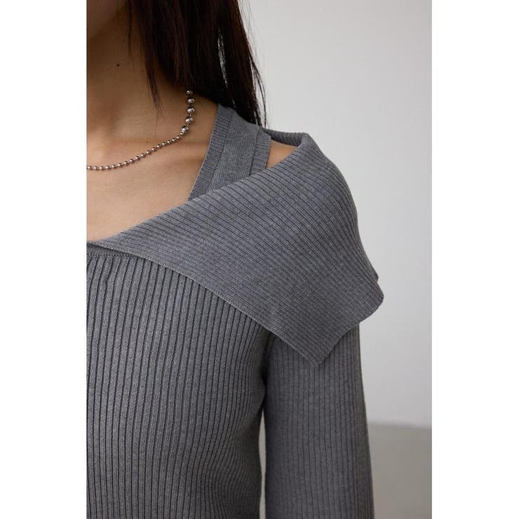 ジップアンサンブルニット | AZUL BY MOUSSY | 詳細画像38 