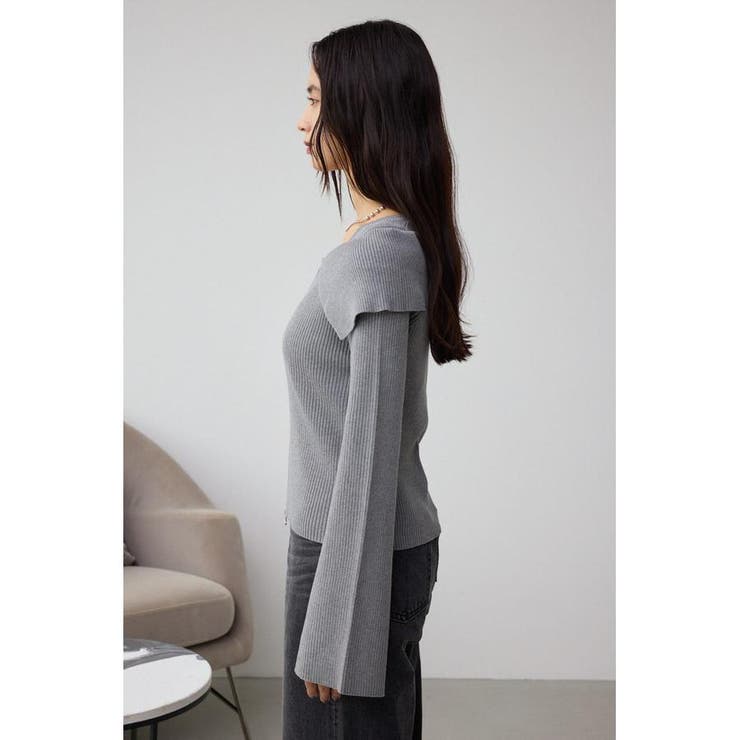 ジップアンサンブルニット | AZUL BY MOUSSY | 詳細画像34 