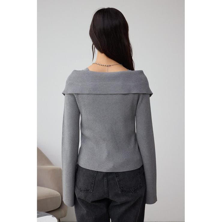 ジップアンサンブルニット | AZUL BY MOUSSY | 詳細画像34 