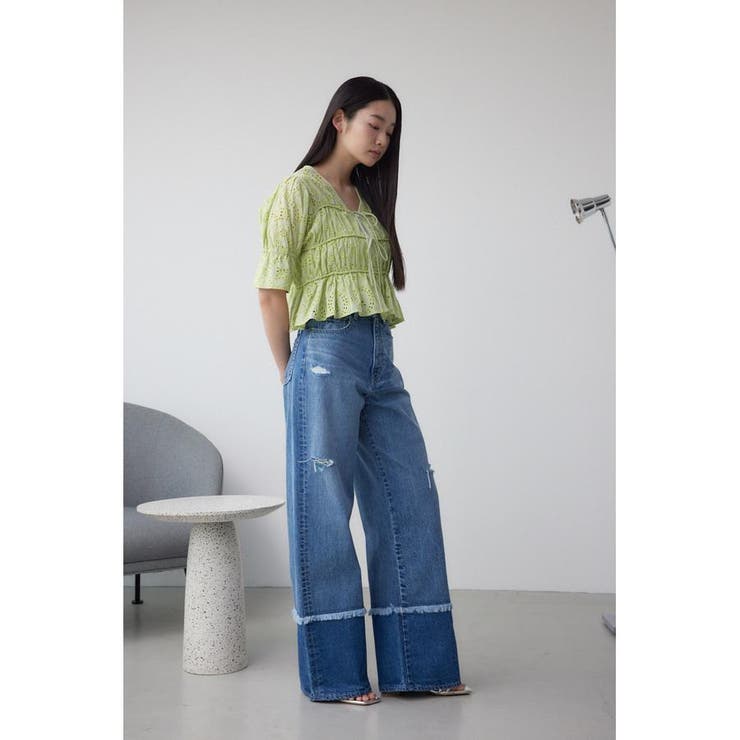 AZUL DENIM スウィッチングバイカラーデニム | AZUL BY MOUSSY | 詳細画像17 