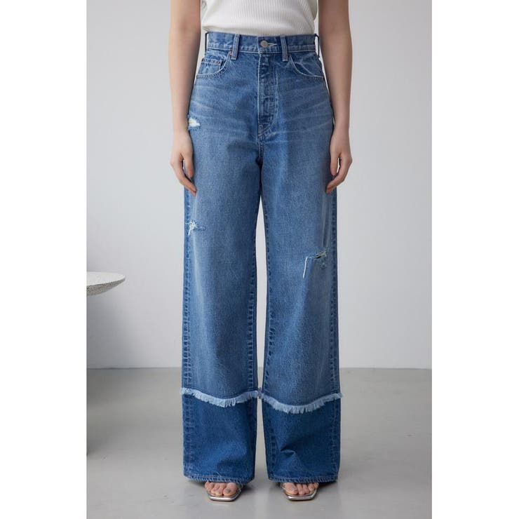 AZUL DENIM スウィッチングバイカラーデニム | AZUL BY MOUSSY | 詳細画像18 