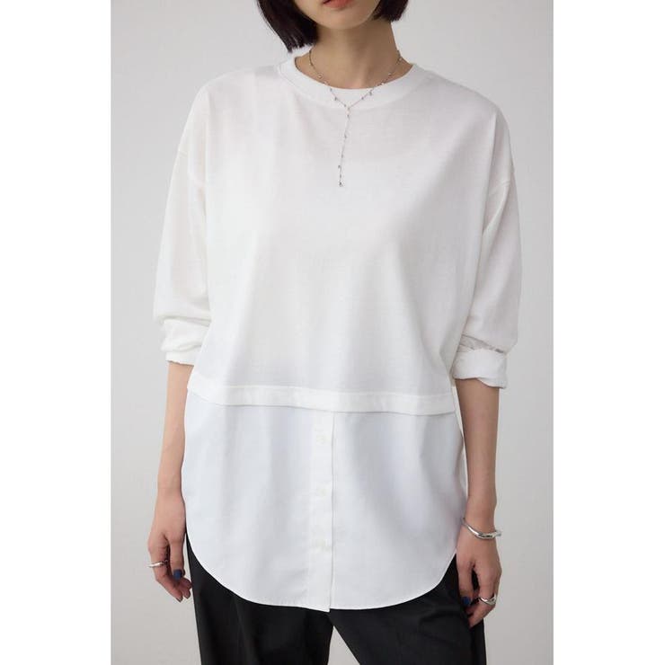 M/WHT7 | アソートデザインレイヤードトップス | AZUL BY MOUSSY
