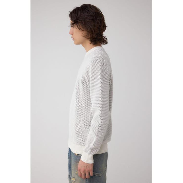 ハニカムクルーネックニット | AZUL BY MOUSSY | 詳細画像6 