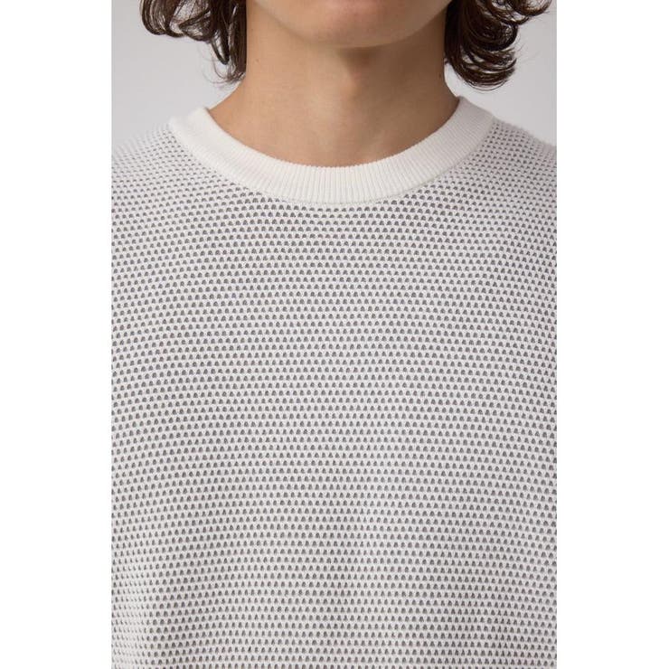 ハニカムクルーネックニット | AZUL BY MOUSSY | 詳細画像8 