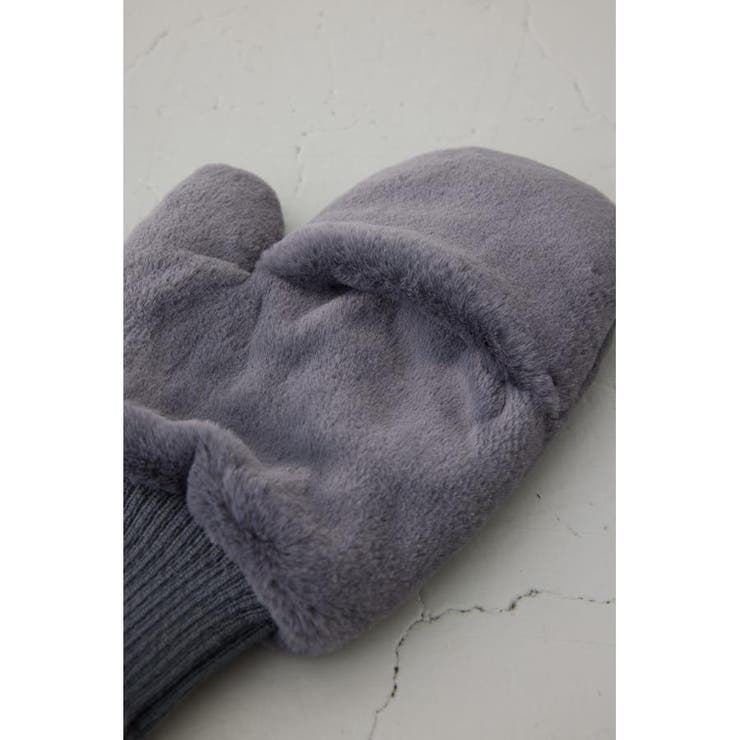 配色ストラップ2WAYフェイクファーミトン | AZUL BY MOUSSY | 詳細画像21 