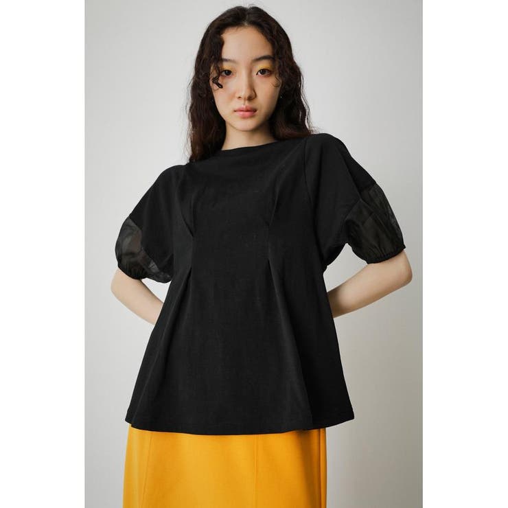 FABRIC SWITCHING PEPLUM TOPS[品番：AZLW0020027]｜AZUL BY  MOUSSY（アズールバイマウジー）のレディースファッション通販｜SHOPLIST（ショップリスト）