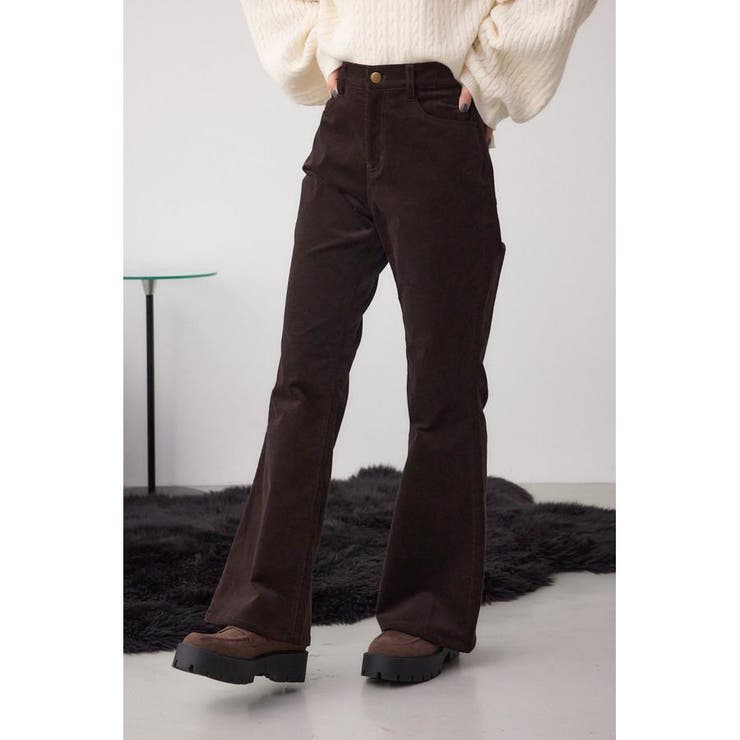 コーデュロイフレアパンツ | AZUL BY MOUSSY | 詳細画像2 