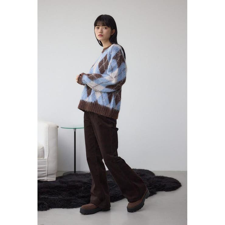 コーデュロイフレアパンツ | AZUL BY MOUSSY | 詳細画像4 