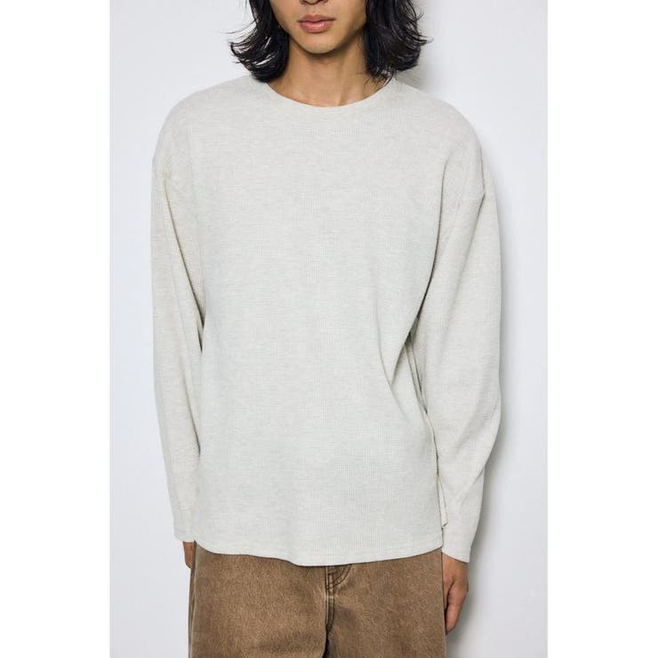 ワッフル長袖トップス | AZUL BY MOUSSY | 詳細画像25 