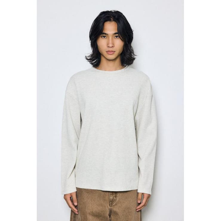 ワッフル長袖トップス | AZUL BY MOUSSY | 詳細画像27 