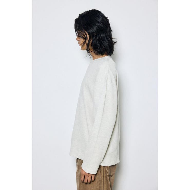 ワッフル長袖トップス | AZUL BY MOUSSY | 詳細画像28 