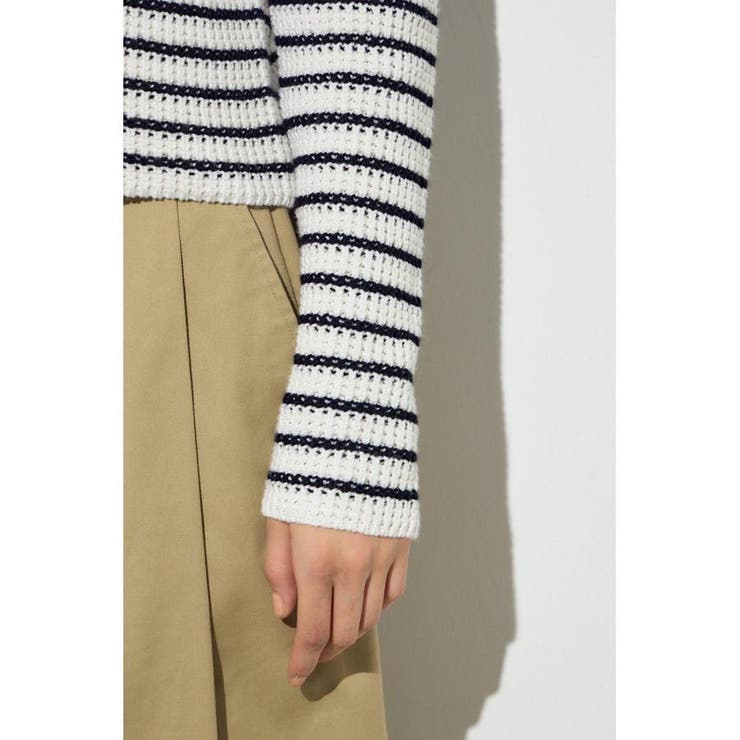 クルーネックツイードライクニットジャケット | AZUL BY MOUSSY | 詳細画像24 