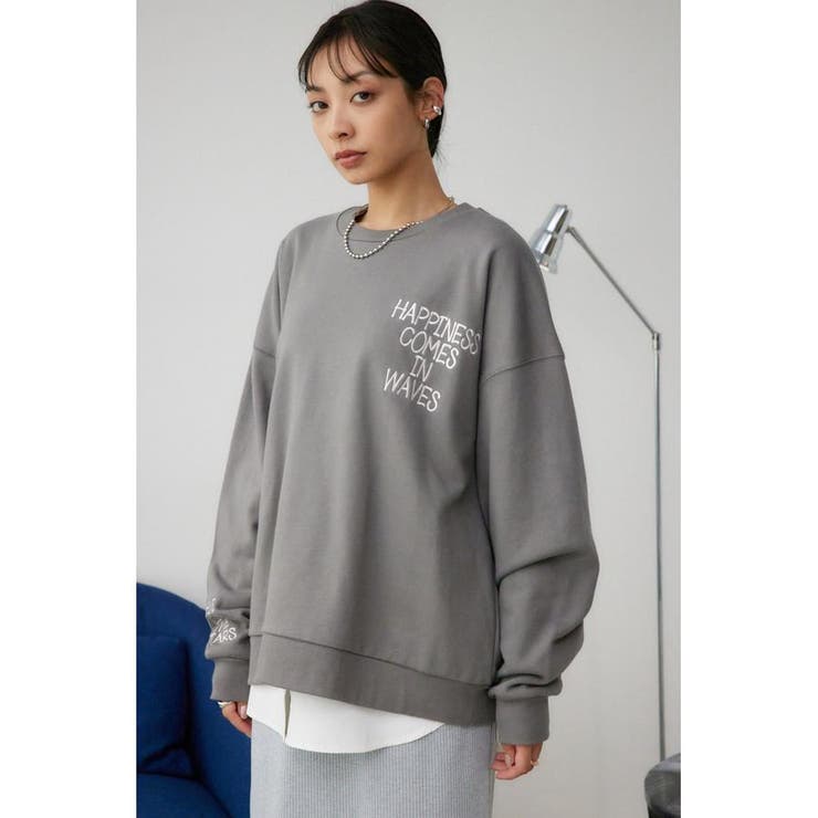 ボリュームウラケロゴトップス[品番：AZLW0022844]｜AZUL BY MOUSSY（アズールバイマウジー）のレディース ファッション通販｜SHOPLIST（ショップリスト）