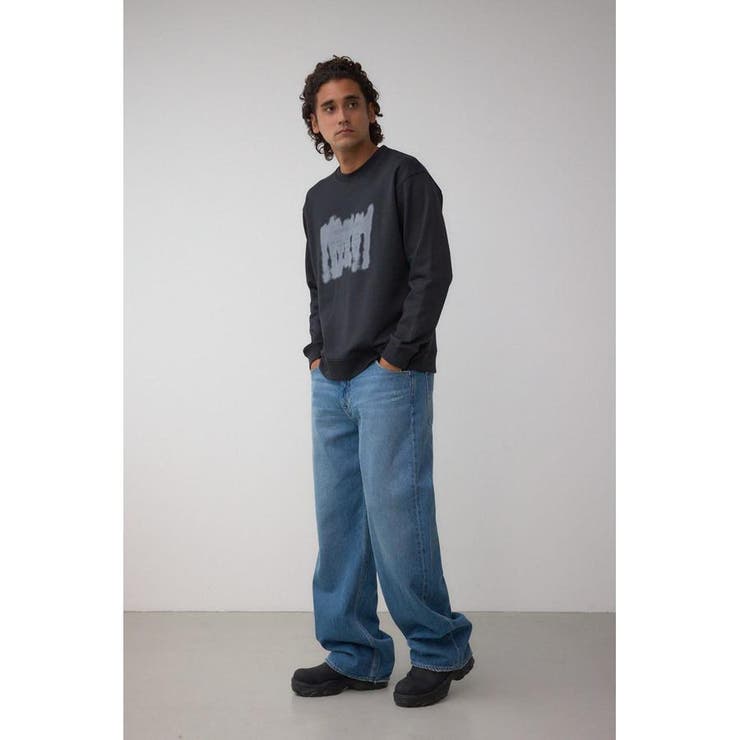 スプレー柄スウェットトップス | AZUL BY MOUSSY | 詳細画像15 