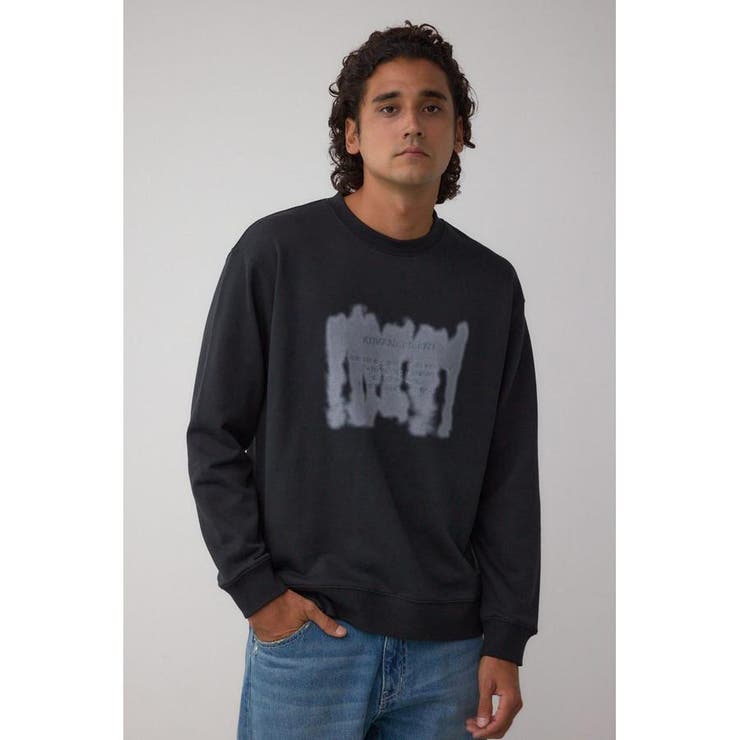 スプレー柄スウェットトップス | AZUL BY MOUSSY | 詳細画像16 