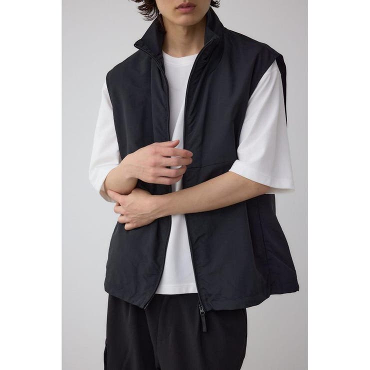 BLK | ゴープコアスタンドベスト | AZUL BY MOUSSY