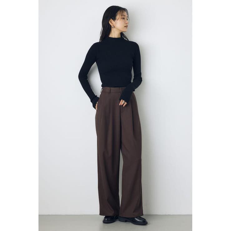 VENUSワイドツータックパンツ | AZUL BY MOUSSY | 詳細画像20 
