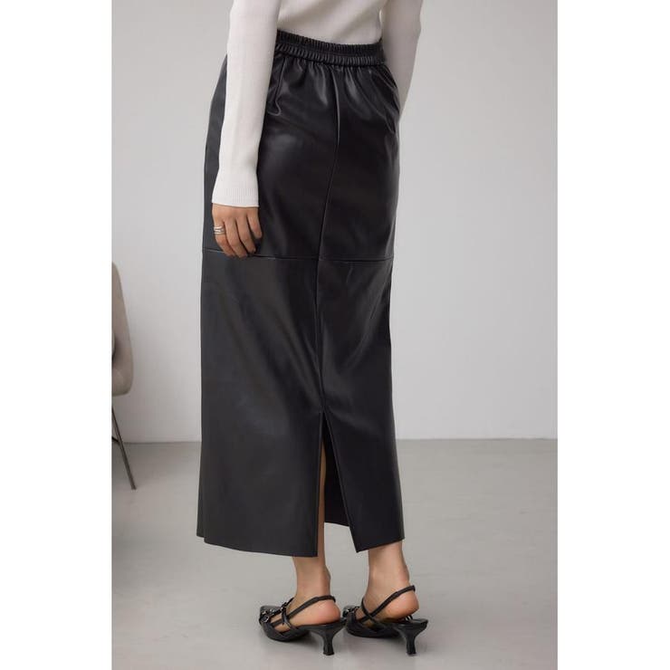 フェイクスエード/フェイクレザータイトスカート | AZUL BY MOUSSY | 詳細画像26 