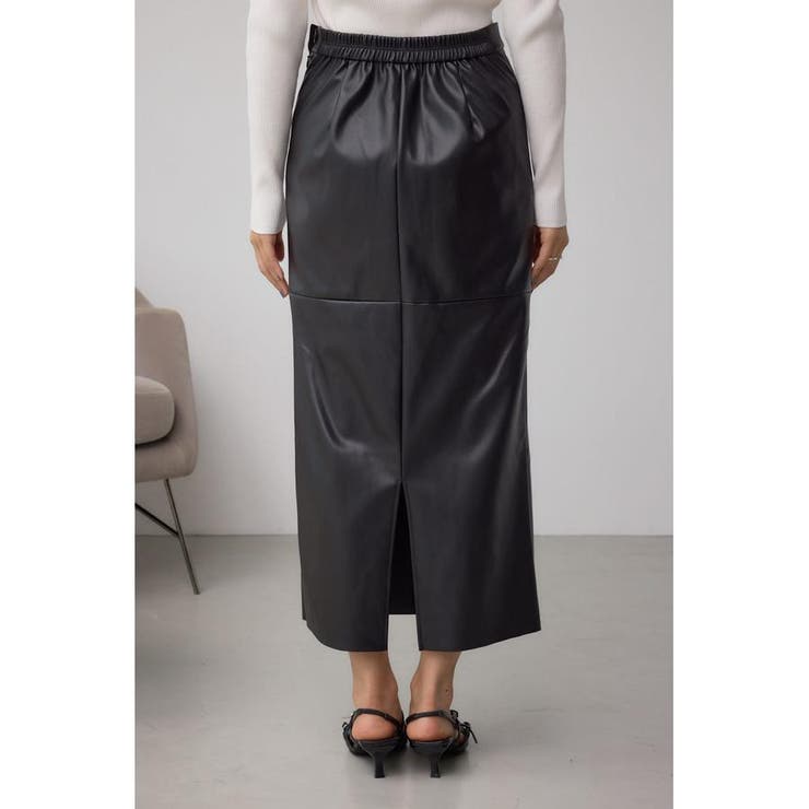 フェイクスエード/フェイクレザータイトスカート | AZUL BY MOUSSY | 詳細画像31 