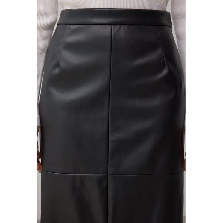 フェイクスエード/フェイクレザータイトスカート | AZUL BY MOUSSY | 詳細画像32 