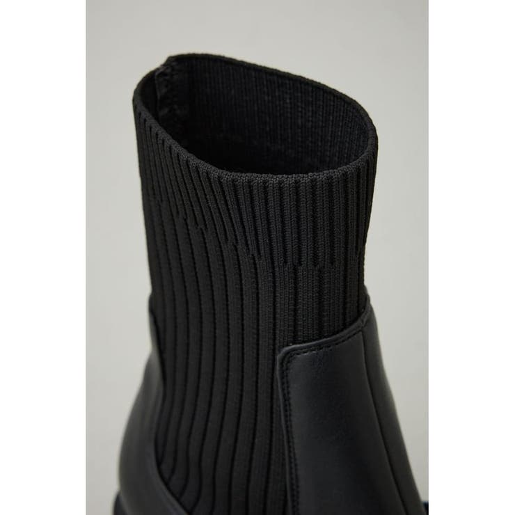 ベルトデザイントラックソールソックスブーツ | AZUL BY MOUSSY | 詳細画像12 