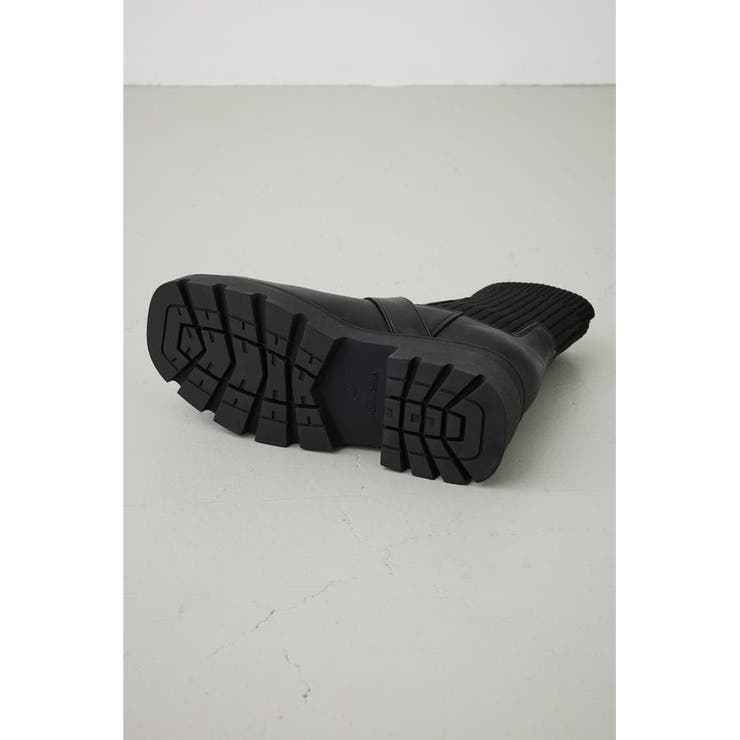 ベルトデザイントラックソールソックスブーツ | AZUL BY MOUSSY | 詳細画像13 