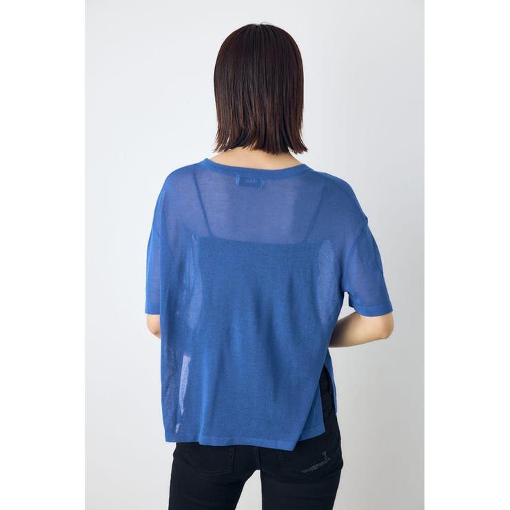 シアールーズ半袖ニット | AZUL BY MOUSSY | 詳細画像13 