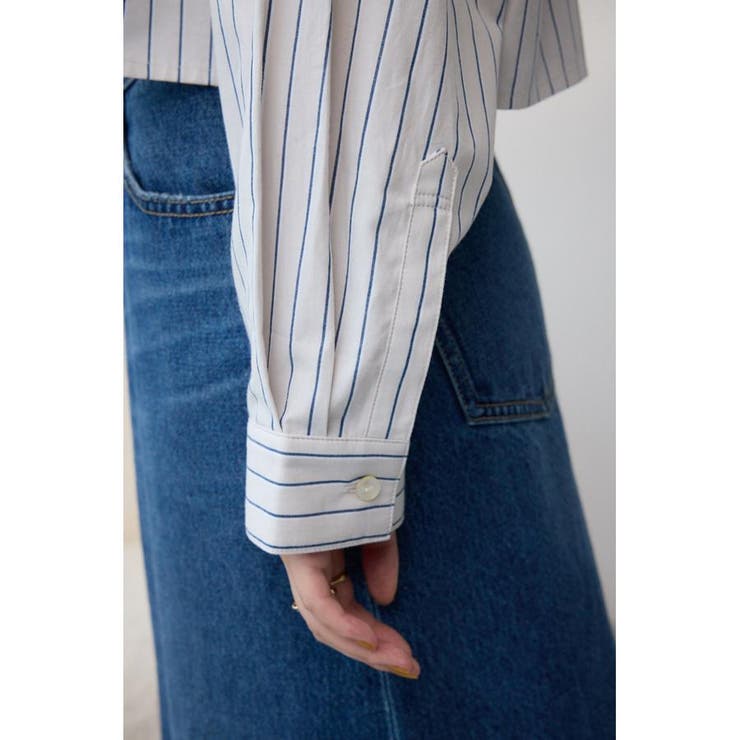 ロゴプリントショートシャツ | AZUL BY MOUSSY | 詳細画像12 
