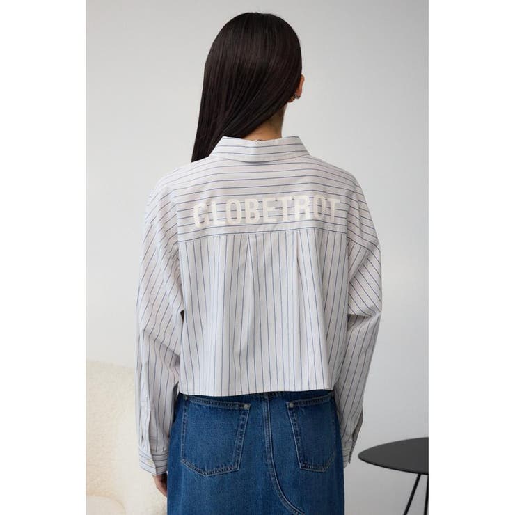 ロゴプリントショートシャツ | AZUL BY MOUSSY | 詳細画像7 