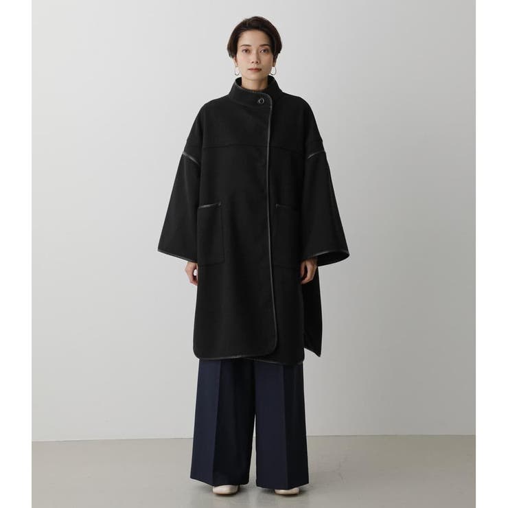 COLLARLESS PONCHO COAT[品番：AZLW0019376]｜AZUL BY MOUSSY