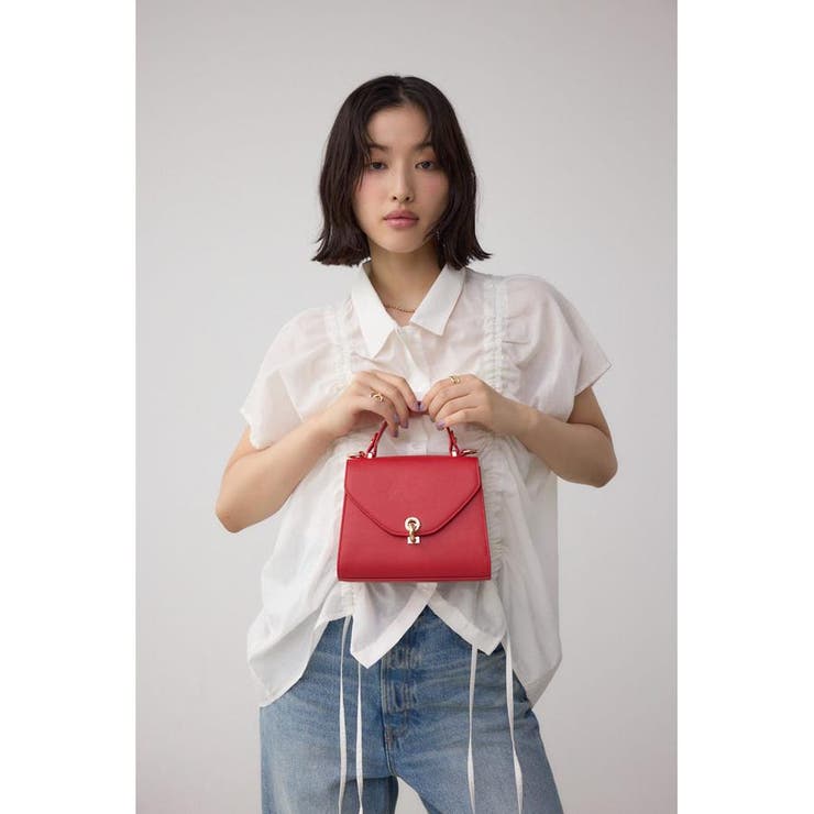 リングターンロックミニハンドバッグ | AZUL BY MOUSSY | 詳細画像14 