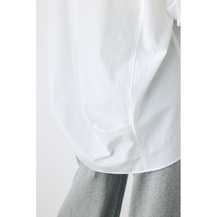 レギュラーカラーオーバーシルエットシャツ | AZUL BY MOUSSY | 詳細画像8 