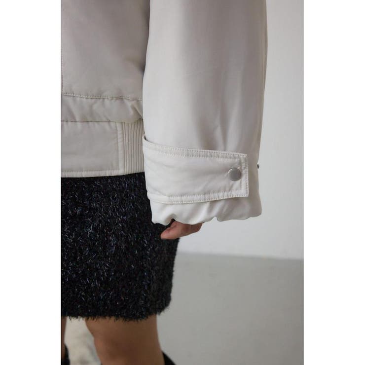 襟リブ中綿ポケットブルゾン | AZUL BY MOUSSY | 詳細画像10 