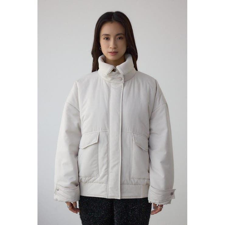 襟リブ中綿ポケットブルゾン | AZUL BY MOUSSY | 詳細画像5 