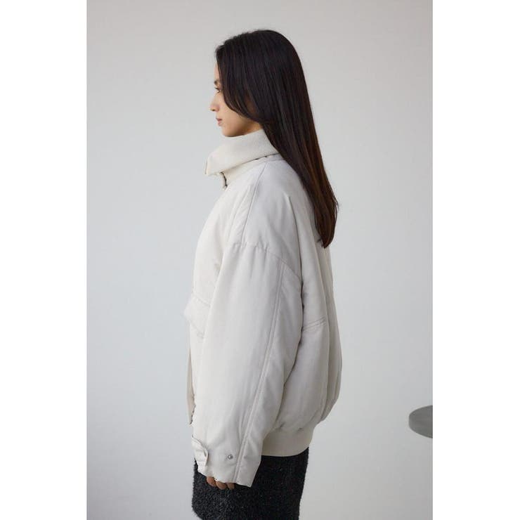 襟リブ中綿ポケットブルゾン | AZUL BY MOUSSY | 詳細画像6 