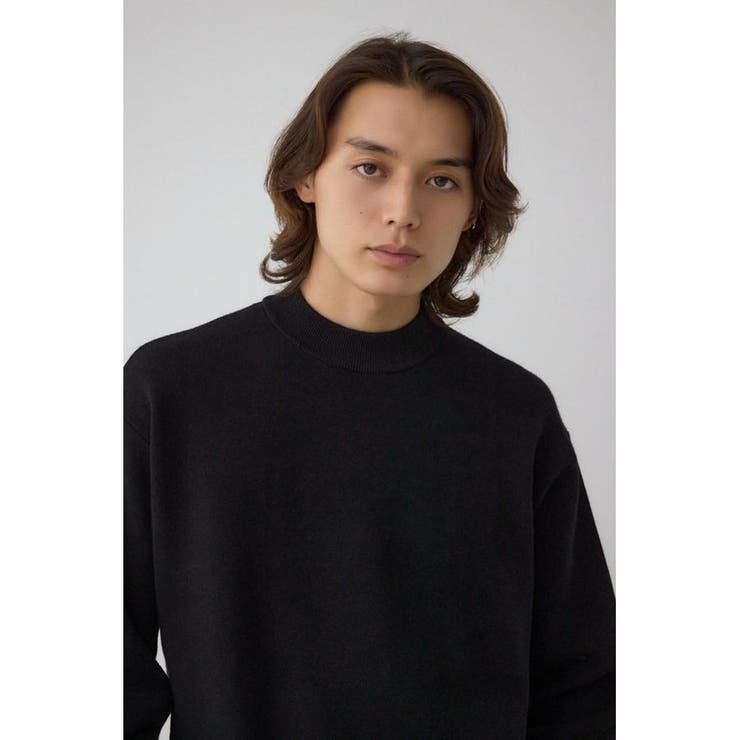 スムースニットモックネックトップス | AZUL BY MOUSSY | 詳細画像13 