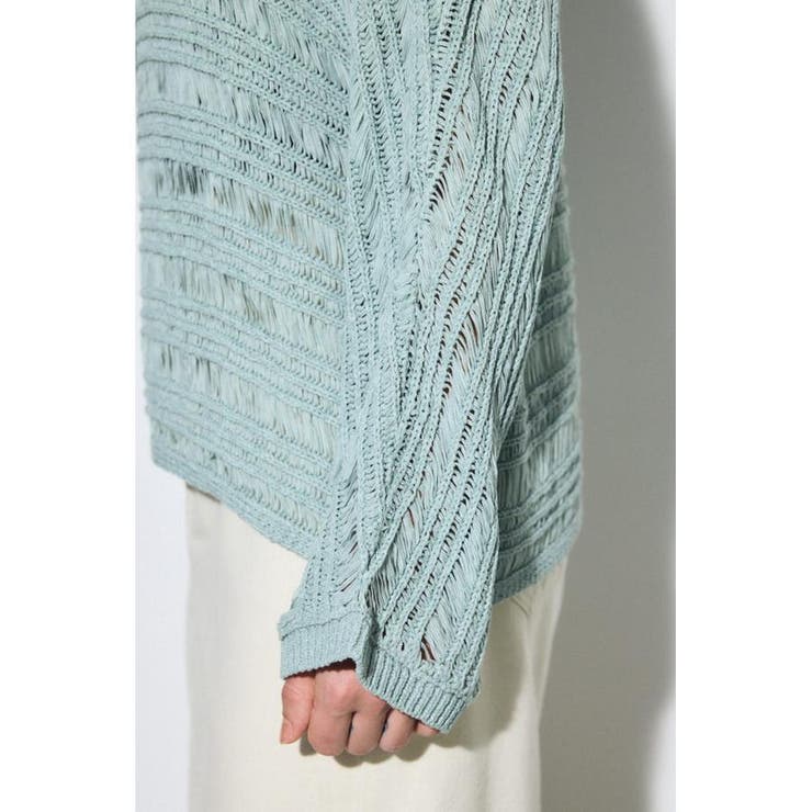 テープヤーンドルマンニットトップス | AZUL BY MOUSSY | 詳細画像19 