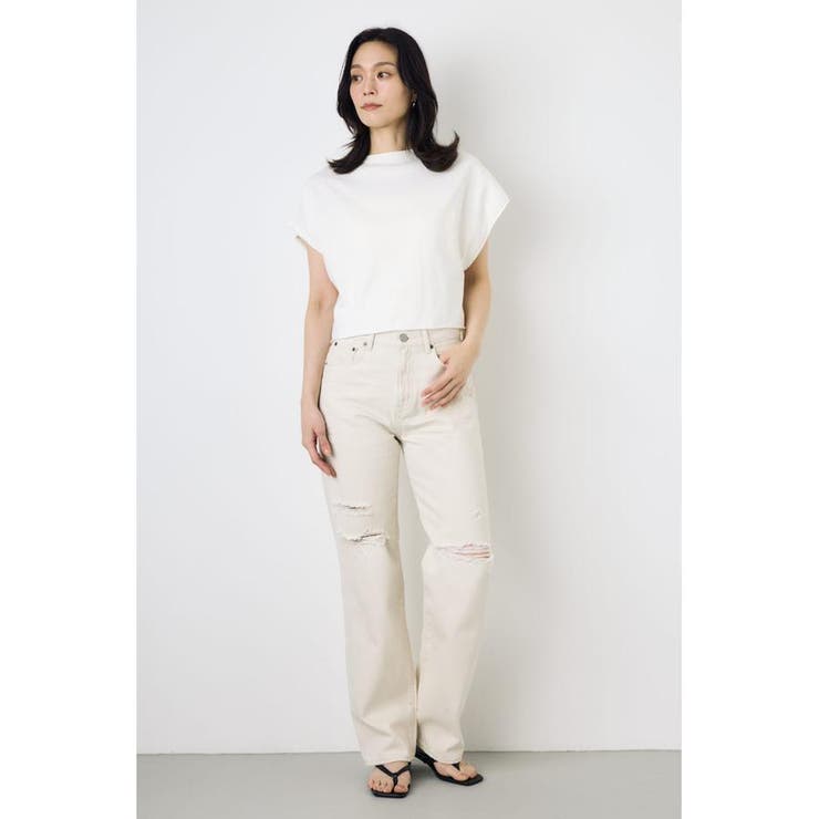 AZUL DENIM ダメージストレートデニム | AZUL BY MOUSSY | 詳細画像9 