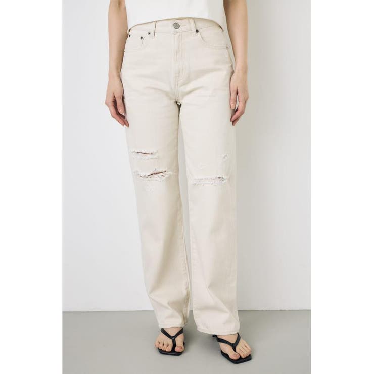 IVOY3 | AZUL DENIM ダメージストレートデニム | AZUL BY MOUSSY