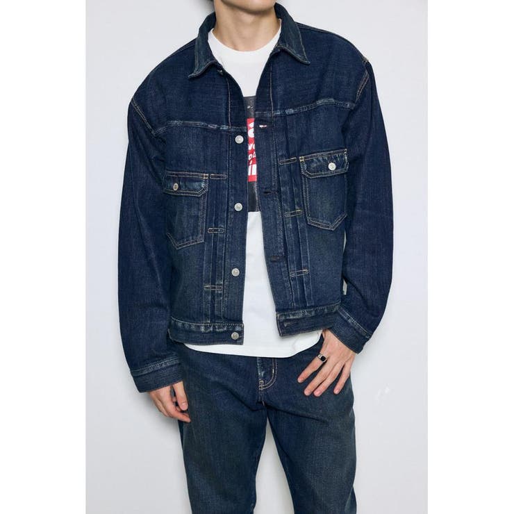 セカンドタイプデニムジャケット | AZUL BY MOUSSY | 詳細画像5 