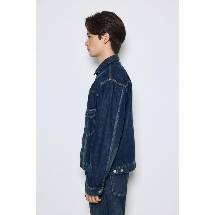 セカンドタイプデニムジャケット | AZUL BY MOUSSY | 詳細画像7 