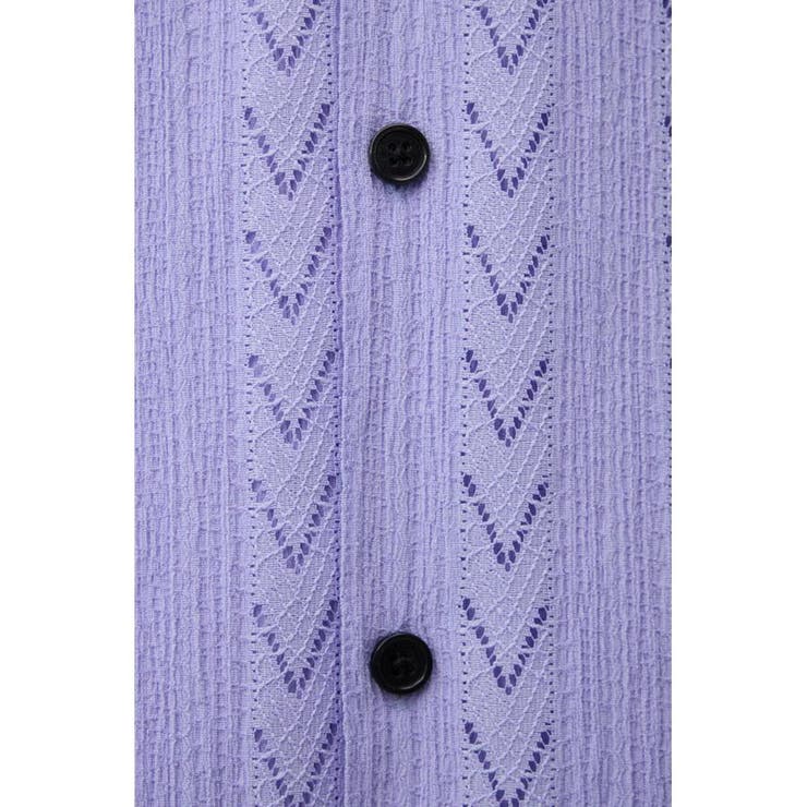 シアー開襟シャツ | AZUL BY MOUSSY | 詳細画像30 