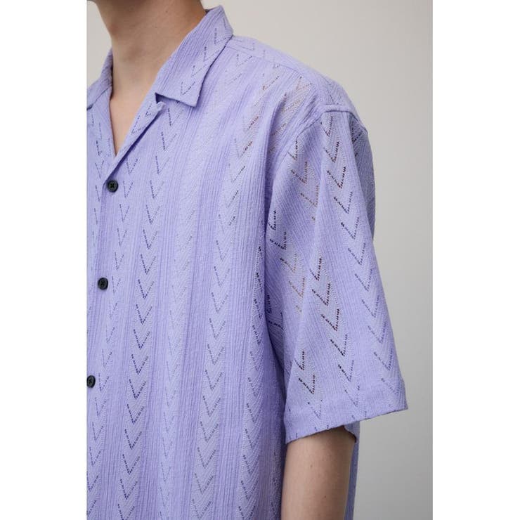 シアー開襟シャツ | AZUL BY MOUSSY | 詳細画像28 