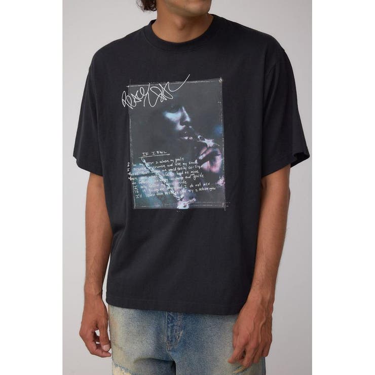 BLK | ビンテージラップ半袖TEE | AZUL BY MOUSSY