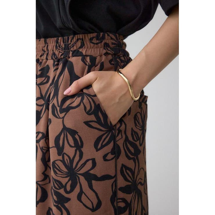 アソート柄プリントイージーパンツ | AZUL BY MOUSSY | 詳細画像11 