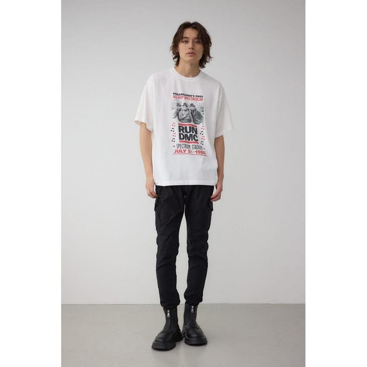 ビンテージラップ半袖TEE | AZUL BY MOUSSY | 詳細画像4 