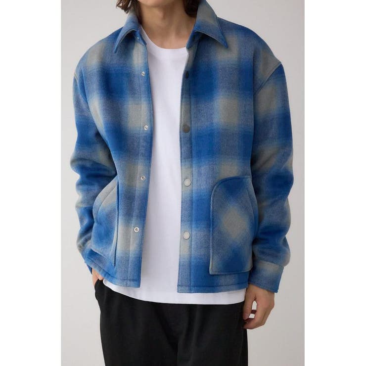 裏ボアCPOシャツブルゾン | AZUL BY MOUSSY | 詳細画像14 