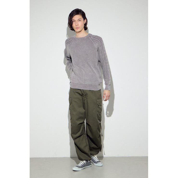 ヴィンテージウォッシュニットトップス | AZUL BY MOUSSY | 詳細画像26 